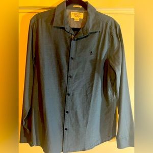 Original Penguin Brand Long Sleeve Button up